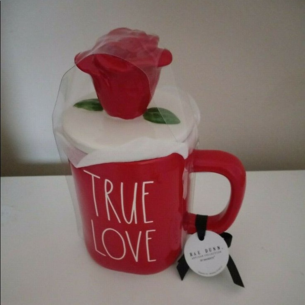 Rae Dunn True Love Mug with Topper